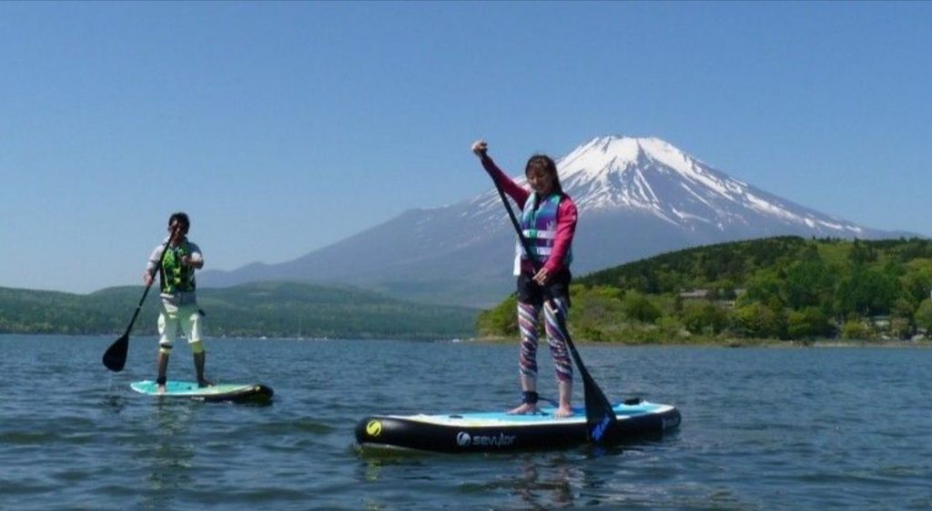山中湖SUP